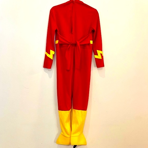 ⚡️Flash DC Comics Halloween Costume Boys Medium Rubie’s Gently Used! - Picture 3 of 13